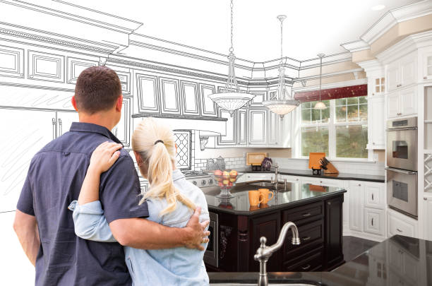 Professional Cabinet Installation technician working in Wenonah, NJ